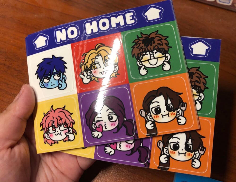 No Home Sticker Sheets No Home Sticker Sheets